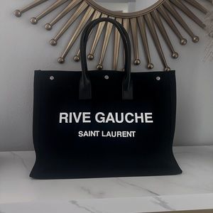 YSL SAINT LAURENT RIVE GAUCHE TOTE